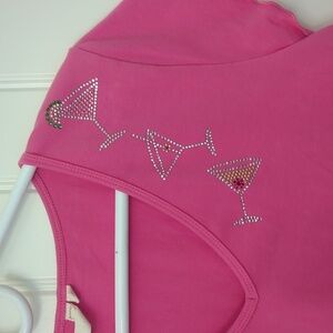 Olivia Paige Martini Glasses 90s Babydoll T-shirt